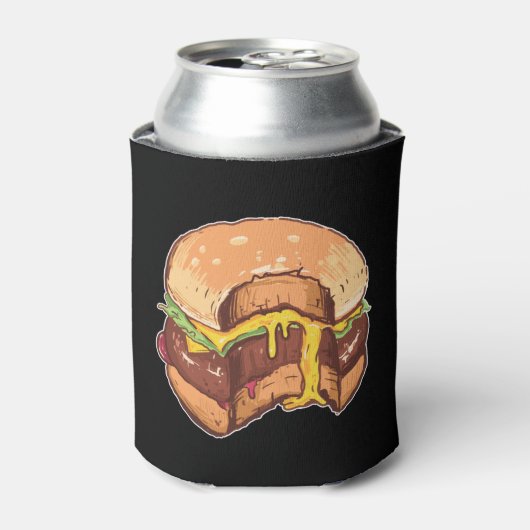 Cheeseburger Blikjeskoeler (Blikje Voorkant)