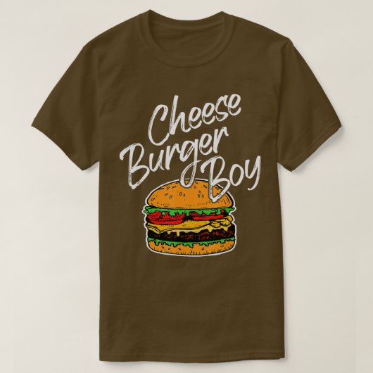 Cheeseburger Boy Burger Lover National Cheesebur T-shirt (Design voorkant)