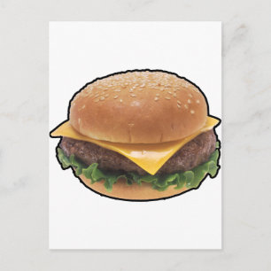 Cheeseburger Briefkaart