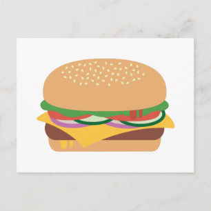 Cheeseburger Briefkaart