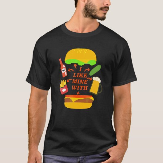 Cheeseburger Buffet Paradijs  Concert T-shirt (Voorkant)