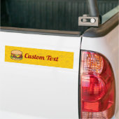 Cheeseburger Bumpersticker (Op Truck)