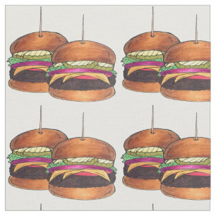 Cheeseburger Burger Hamburger Sliders Bar — App vo Stof