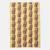 Cheeseburger Burger Hamburger Sliders Bar Pub Theedoek (Verticaal)