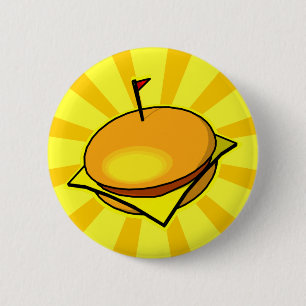 CHEESEBURGER-Button Ronde Button 5,7 Cm
