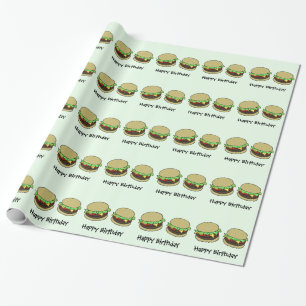 Cheeseburger Cadeaupapier