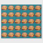 CheeseBurger Cadeaupapier (Vlak)