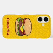 Cheeseburger Case-Mate iPhone Case (Achterkant (horizontaal))