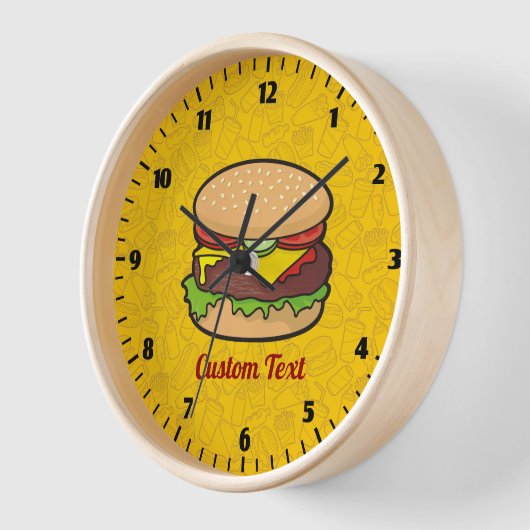 Cheeseburger Clock (Hoek)