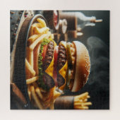 Cheeseburger Combo Puzzel (Horizontaal)