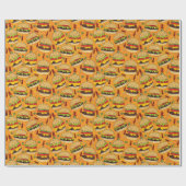 Cheeseburger Deluxe Cadeaupapier (Vlak)