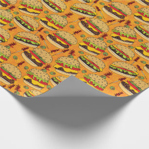 Cheeseburger Deluxe Cadeaupapier