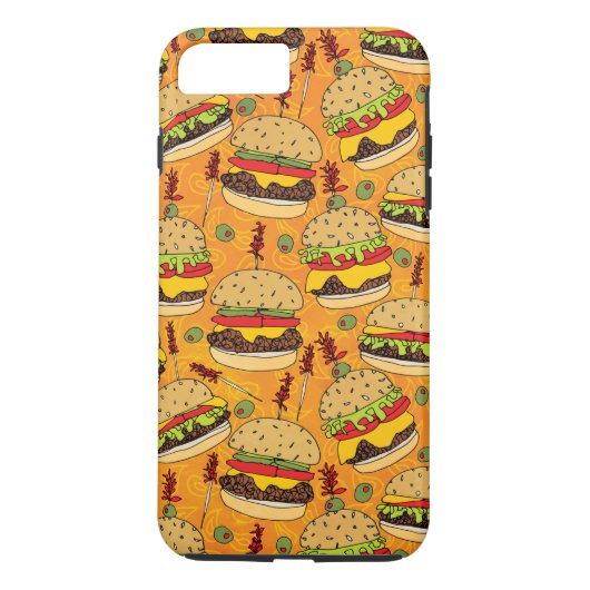 Cheeseburger Deluxe Case-Mate iPhone Case (Achterkant)