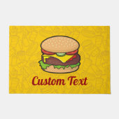 Cheeseburger Doormat Deurmat (Voorkant)