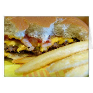 Cheeseburger en Fries