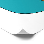 Cheeseburger en friet speciaal poster (Hoek)