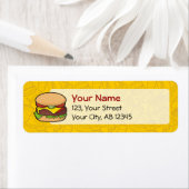 Cheeseburger Etiket (Insitu)