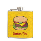 Cheeseburger Flask Heupfles (Voorkant)