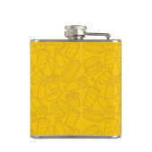 Cheeseburger Flask Heupfles (Achterkant)