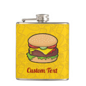 Cheeseburger fles heupfles (Voorkant)