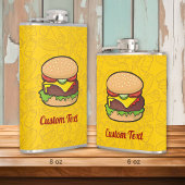 Cheeseburger fles heupfles