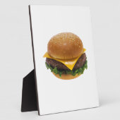 Cheeseburger Fotoplaat (Zijkant)