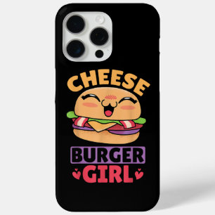 Cheeseburger Girl, Hamburger Women en Cheeseburge iPhone 15 Pro Max Hoesje