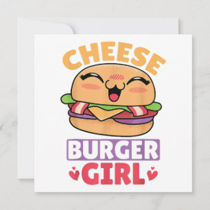 Cheeseburger Girl, Hamburger Women en Cheeseburge Kaart