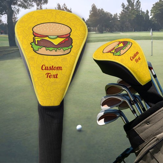 Cheeseburger Golfheadcover