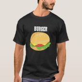 Cheeseburger Halloween Costume Hamburger T-shirt (Voorkant)
