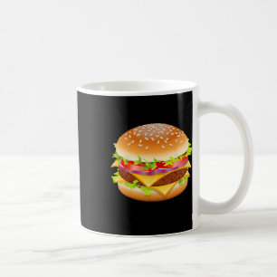 Cheeseburger Hamburger Burger Funny Food Halloween Koffiemok