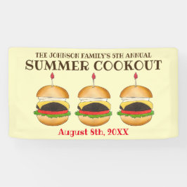 Cheeseburger hamburger burger picknick barbecue BB Spandoek