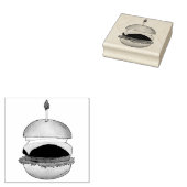 Cheeseburger Hamburger Cheese Burger Bun Rubberstempel (Gestempeld)