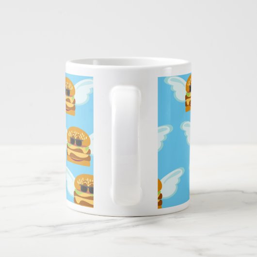 Cheeseburger Heaven Grote Koffiekop (Achterkant)