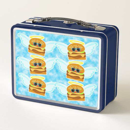 Cheeseburger Heaven tijdens de lunch (Achterkant)