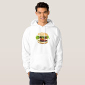 Cheeseburger Hoodie (Voorkant volledig)