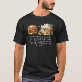 Cheeseburger in paradijs T-shirt (Voorkant)