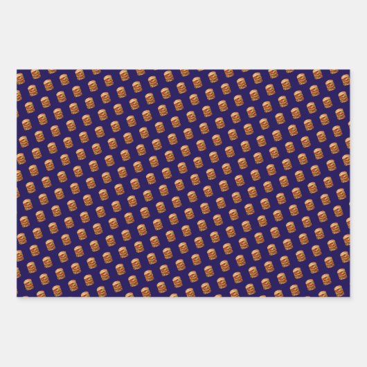 Cheeseburger Inpakpapier Vel (Voorkant)