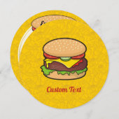 Cheeseburger Kaart (Voorkant / Achterkant)