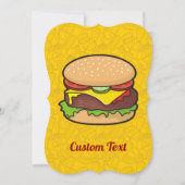 Cheeseburger Kaart (Voorkant)