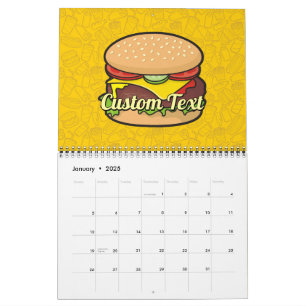 Cheeseburger Kalender