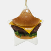 Cheeseburger Keramisch Ornament (Rechts)