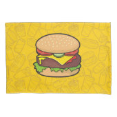 Cheeseburger Kussensloop (Voorkant)