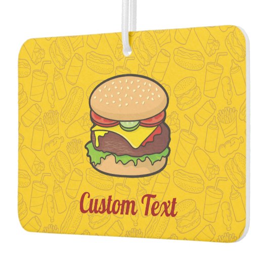 Cheeseburger Luchtverfrisser (Links)