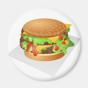 Cheeseburger Magneet