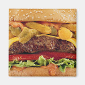 Cheeseburger Magneet (Voorkant)