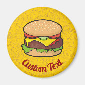 Cheeseburger Magnet (Voorkant)