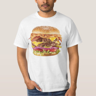 Cheeseburger met hoge resolutie t-shirt