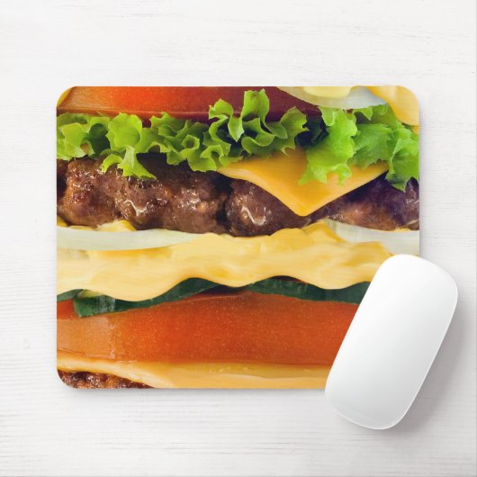 Cheeseburger Muismat (Met muis)