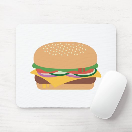 Cheeseburger Muismat (Met muis)